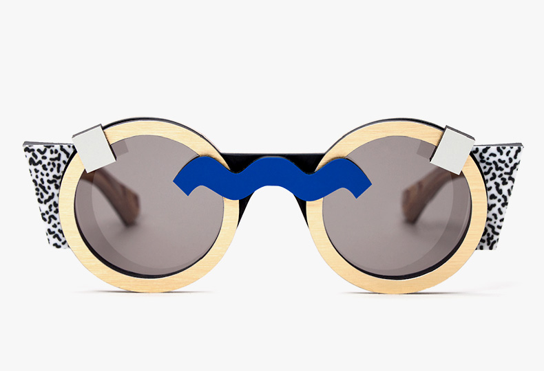 Солнечные очки в духе «Мемфиса» от Nina Mûr
