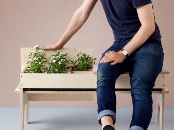 Дизайнер Флориан Вегенаст придумывает мебель для городских садоводов