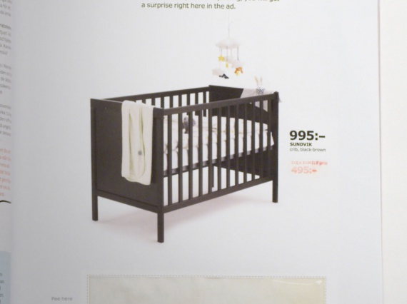 IKEA предлагает сдать тест на беременность