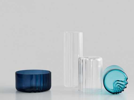 Zaha Hadid Design представили коллекцию стеклянной посуды «Pulse»
