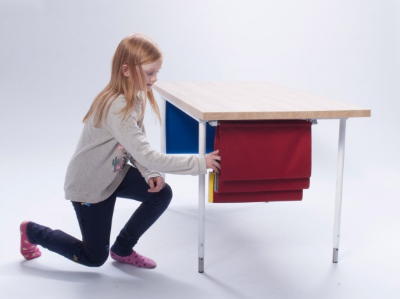 Дизайнеры придумали мебель, которая поможет детям сосредоточиться
