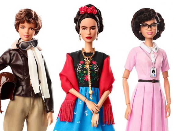 Компания Mattel придумала кукол Барби в образе великих женщин