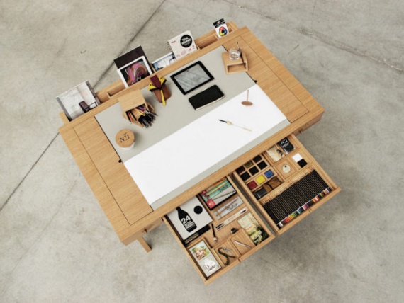 Студия дизайна Digitalab придумала стол для рисования