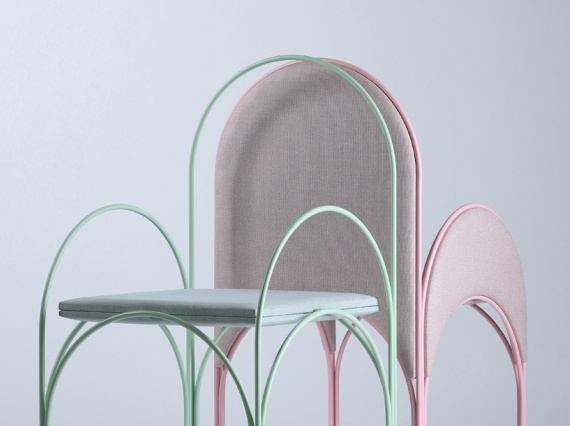 Ричард Ясмин представляет мебель в пастельных тонах