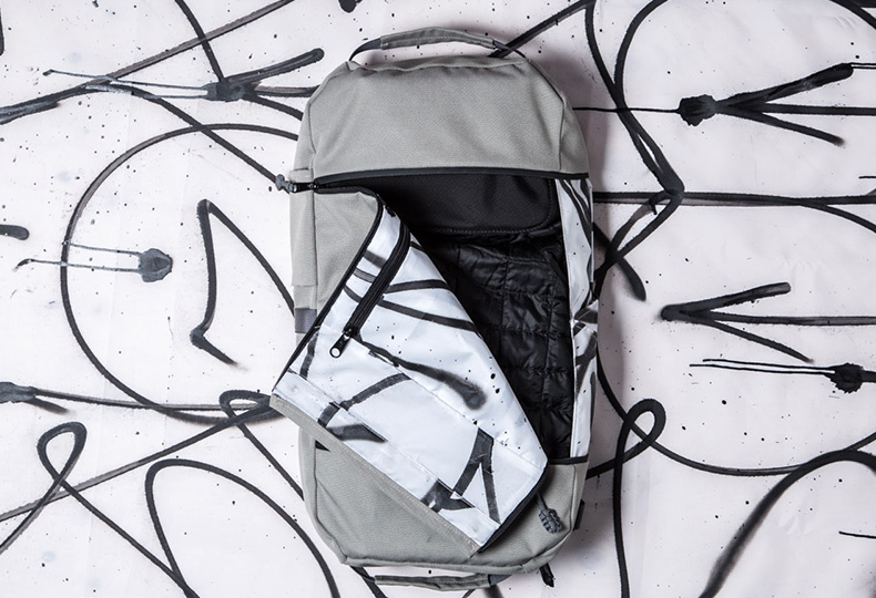 Рюкзак для путешествий, сделанный из пластиковых бутылок, проект бренда 8HZ