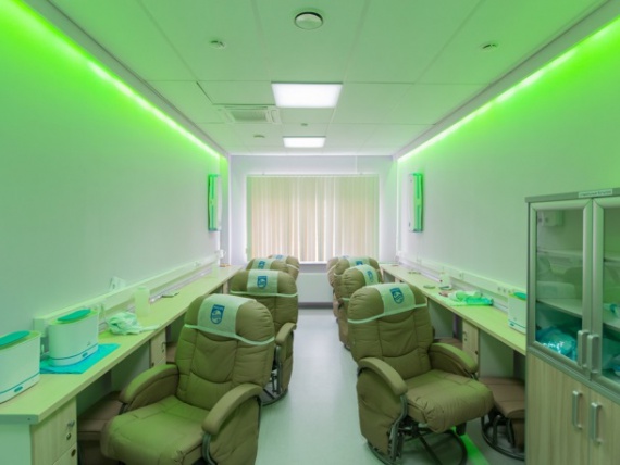 Инновационный свет от Philips для перинатального центра в Москве