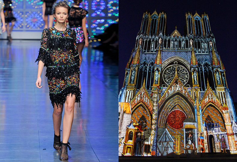 Dolce & Gabbana x Реймсский собор