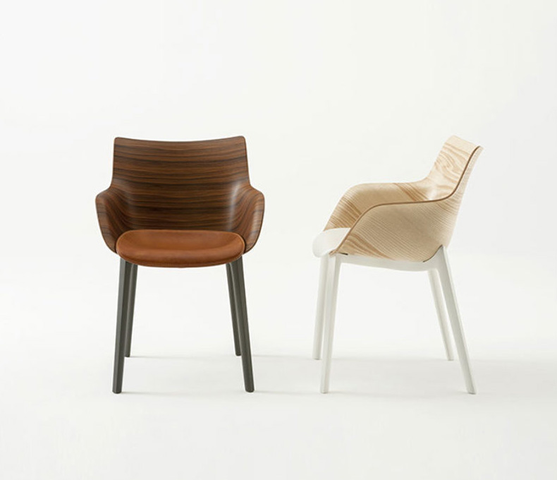 Инновационные деревянные стулья - все новинки Kartell в Милане