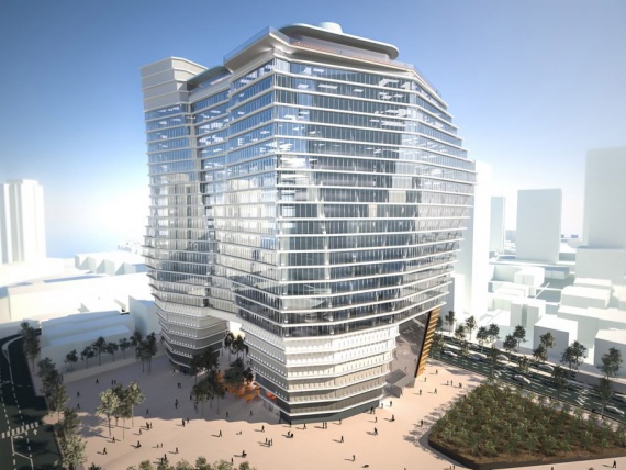 Ron Arad Architects строят самое высокое здание в Израиле