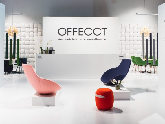 Эммануэль Бабле спроектировал монолитное кресло для Offecct