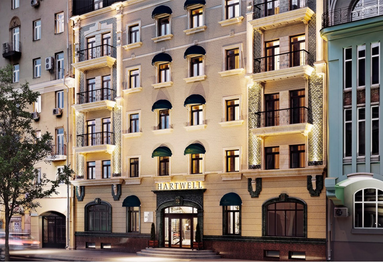 6 красивых отелей Москвы : Hartwell Hotel