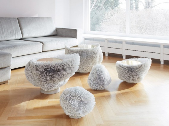 «Колючая» мебель от немецкого дизайнера