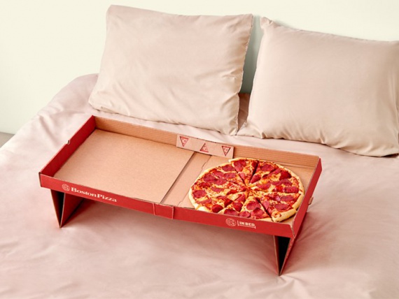 Дизайнеры создали самую полезную коробку для пиццы