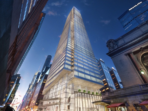 Новая башня станет второй по высоте в Нью-Йорке