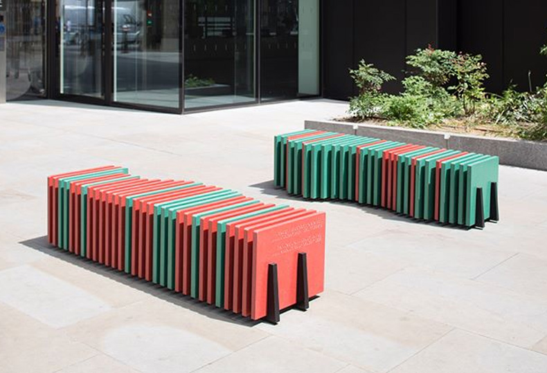 City Benches: 9 уличных скамеек на фестивале архитектуры в Лондоне. Проект студии Studioort