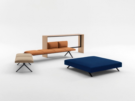 Iwasaki Design Studio представили коллекцию модульных сидений