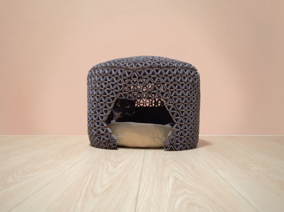 Дизайнеры сделали мебель для кошек, которую можно использовать в быту