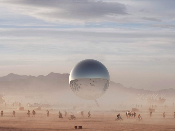 Бьярке Ингельс и Якоб Ланге установят зеркальный шар на Burning Man
