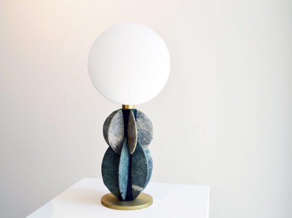 Карла Баз представила коллекцию мебели и предметов освещения из мрамора
