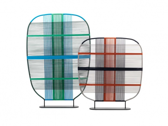 Бренд Saba Italia представил серию яркой плетеной мебели