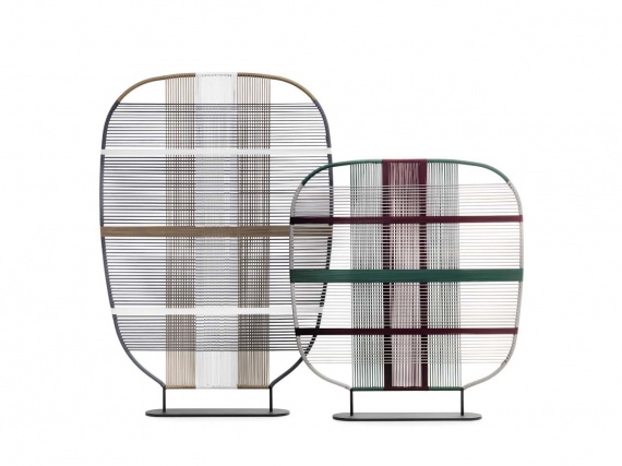 Бренд Saba Italia представил серию яркой плетеной мебели