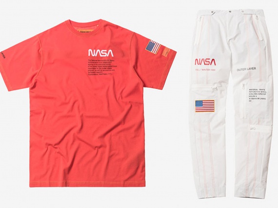 Модельер Херон Престон и NASA выпускают коллекцию уличной одежды