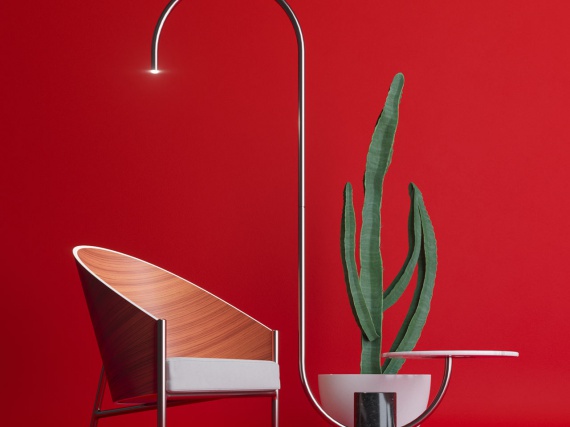 Дизайнер из Украины совместил стол и лампу