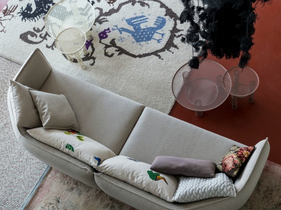 Патрисия Уркиола придумала диван в честь 20-летия работы с Moroso
