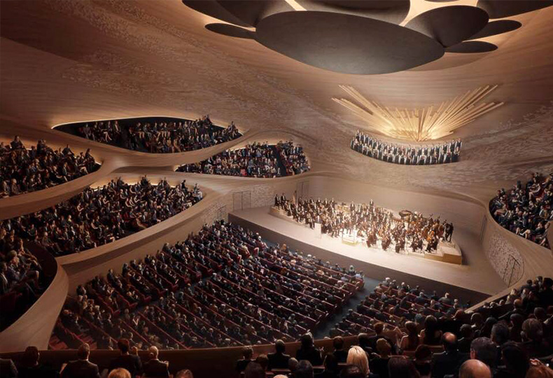 Sverdlovsk Concert Hall от архитектурного бюро Zaha Hadid