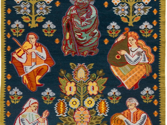 Оксана Левченя переосмыслила традиционные украинские ковры