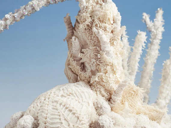 Од Буржэн Онор создает кораллы из бисера