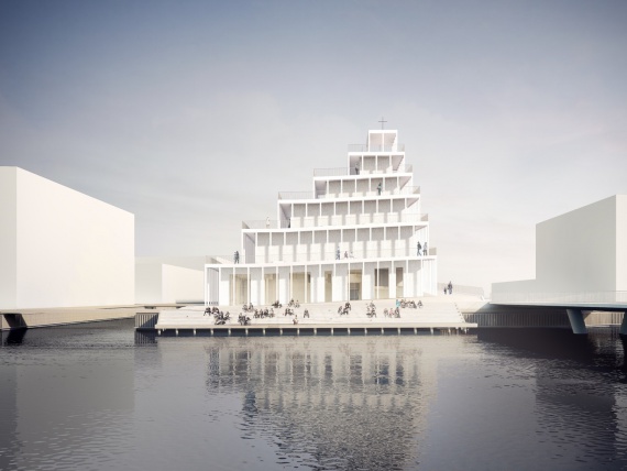 JAJA Architects построят первую для Копенгагена церковь за последние 30 лет