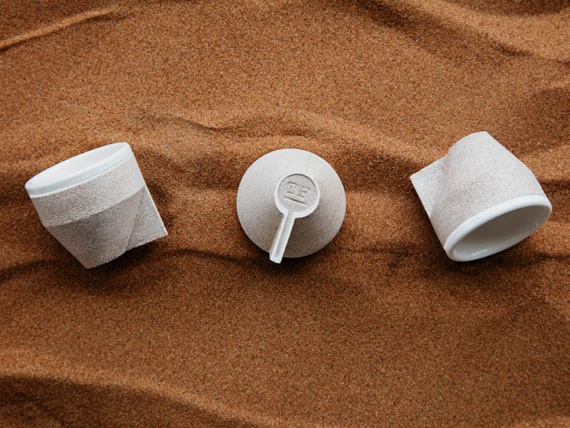 Tinkah представили кофейную чашку из песка