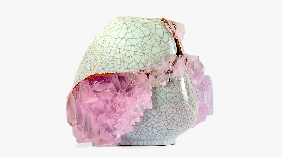 Кристаллография: разбитые вазы дизайнера Лукаса Вегверта