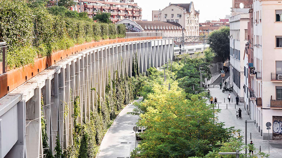 Индустриальные сады: новые парки в Барселоне и еще четырех городах мира