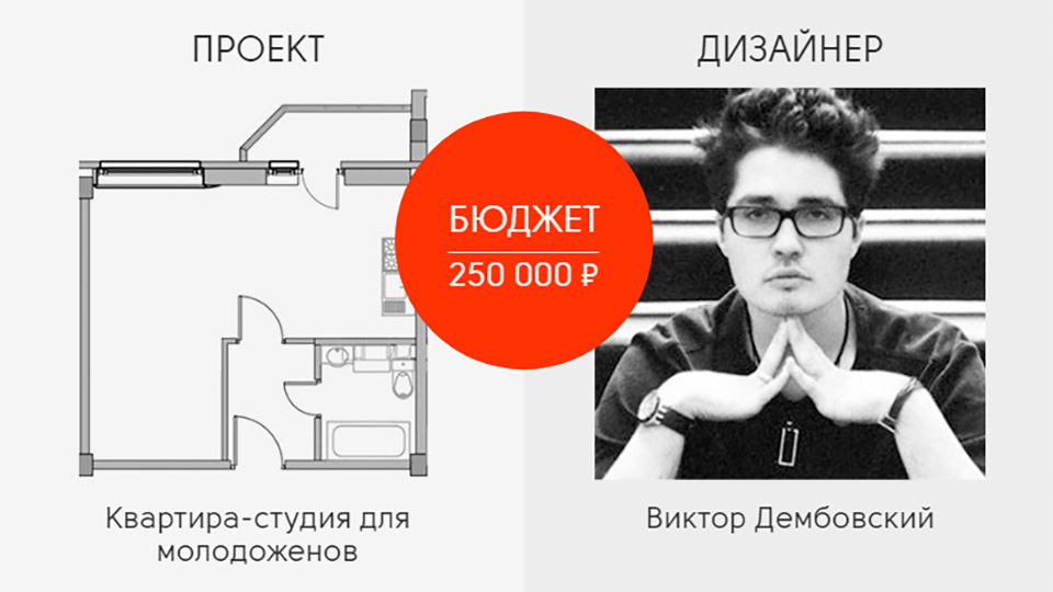 Как потратить 250 000 рублей на мебель и декор для квартиры-студии