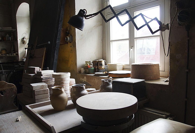 Гончарная мастерская Дорнбург, будущий музей керамики Баухауз