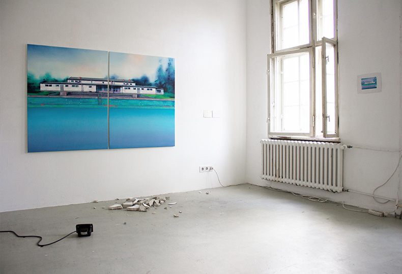 Выставка Виктории Икконен Open studios GlogauAIR (Берлин, 2015)