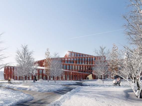 Шведы Liljewall Architects построят новую школу за полярным кругом