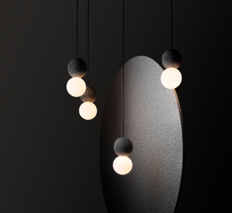 Дизайнер из Мехико представит коллекцию светильников из вулканического камня