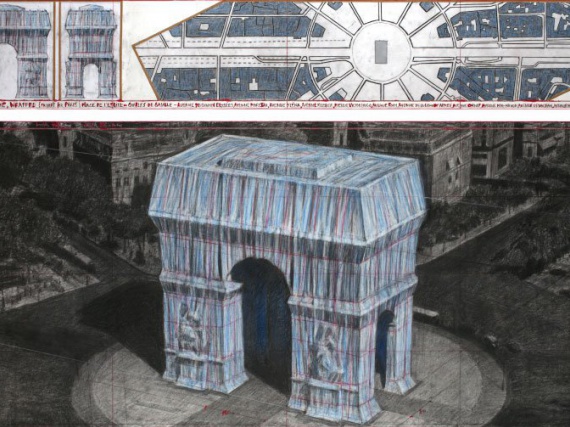 Христо Явашев обернет тканью Триумфальную арку в Париже