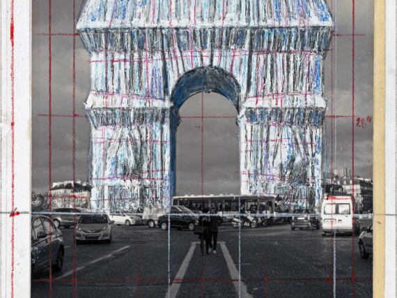 Христо Явашев обернет тканью Триумфальную арку в Париже