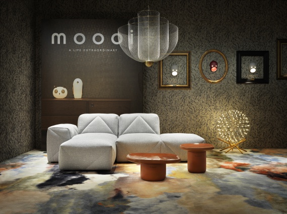 Moooi представили проект A Life Extraordinary в Милане