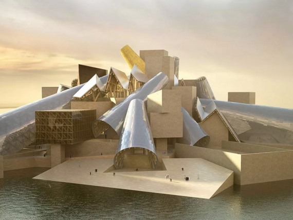 Объявлены сроки строительства Музея Гуггенхайма в Абу-Даби по проекту Фрэнка Гери