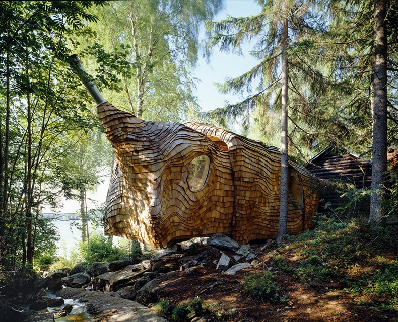 Natrufied Architecture, Dragspel House (2004). Смолмарк, Швеция