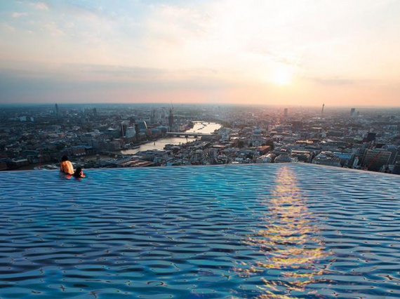 В Лондоне может появиться первый бассейн на крыше с 360-градусной панорамой