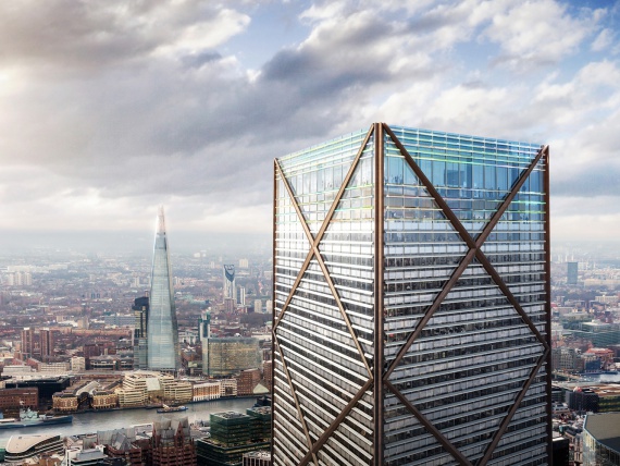 В Лондонском Сити построят 72-этажный небоскреб