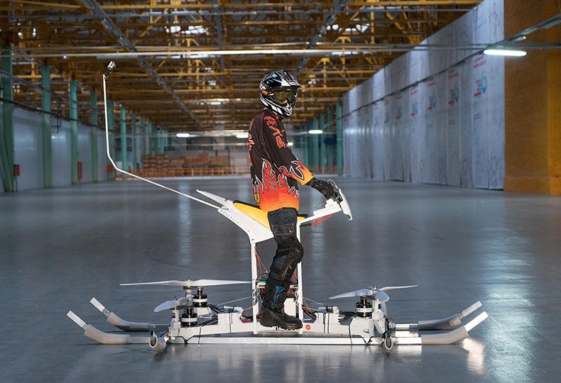 Летающий мотоцикл HOVERBIKE. Дизайн для инновационных продуктов: пример резидентов Сколково