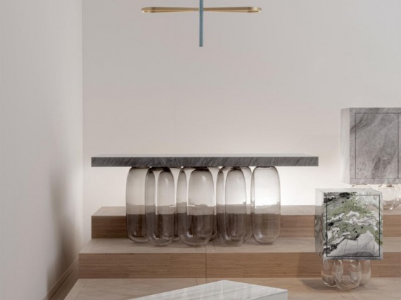 Дизайнер Матье Леаннер представил «антигравитационную» коллекцию мебели