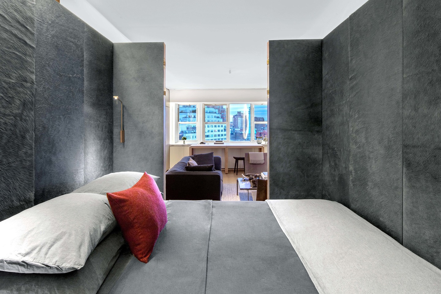 Квартира как шкатулка для драгоценностей в Нью-Йорке – проект Мессаны О'Рорк